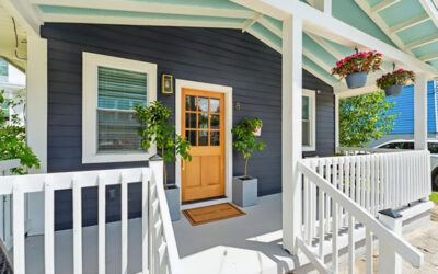 Exterior Renovations for adding a porch to an existing home.